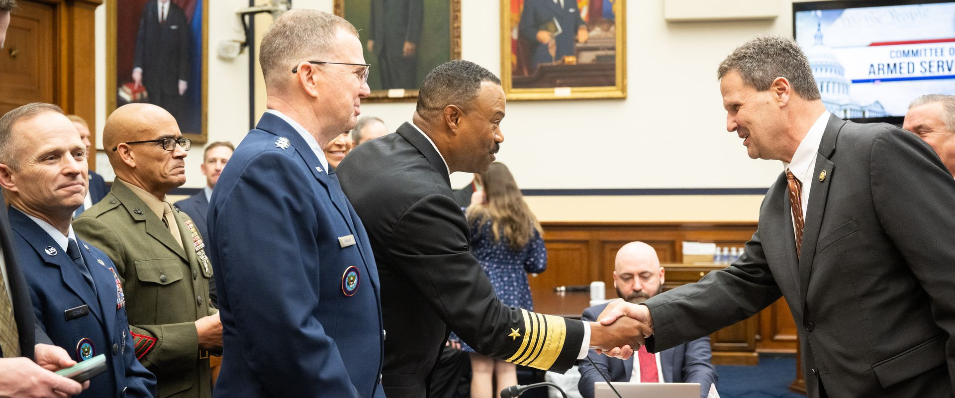 Rep. Jeff Crank at House Armed Services Commitee Hearing